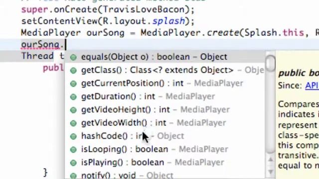 Android Developing Applications Tutorial 17 Adding Music with MediaPlayer смотреть онлайн