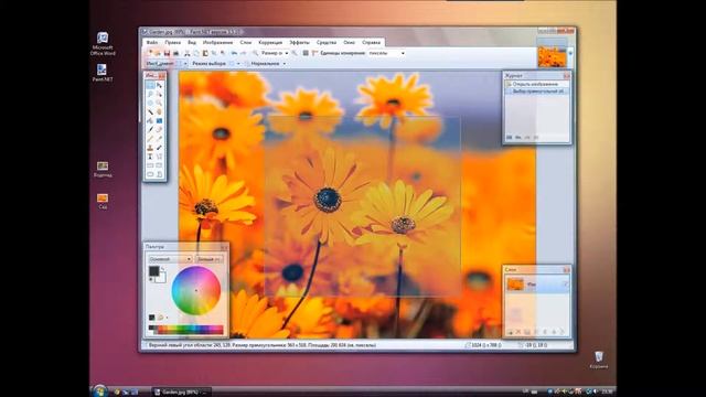 Обрезка картинки в Paint.NET и MS Word (Crop image with Paint.NET and MS Word) смотреть онлайн