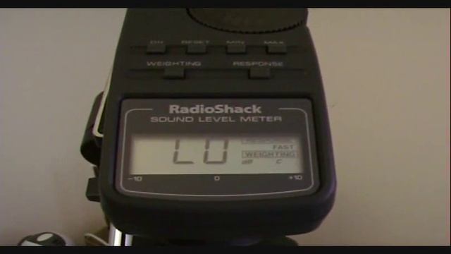 Logitech Z-5500+Z-2300 on Radioshack SPL meter смотреть онлайн
