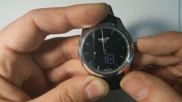 How to set time Tissot Couturier Secret Date T035.446.11.051.00