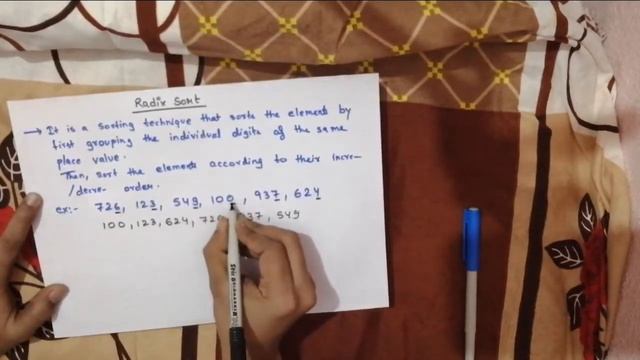 Radix sort algorithm смотреть онлайн