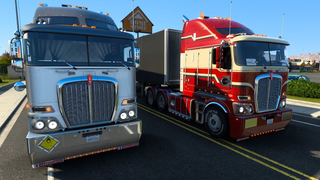 4K American Truck Simulator | online and friends | 11.05.2022 4K смотреть онлайн