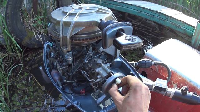 ЧИХАЕТ Evinrude Johnson Как настроить! смотреть онлайн
