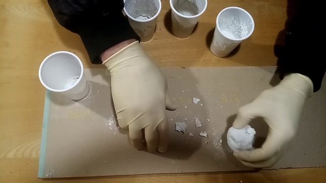 Гипс на акриловой краске смотреть онлайн