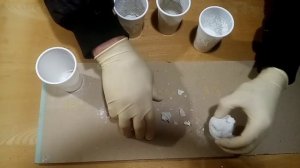 Гипс на акриловой краске