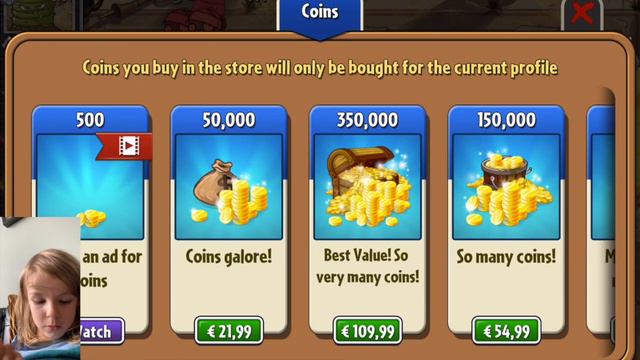 Floris speelt Plants vs Zombies 2 смотреть онлайн