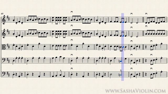 Fiddles On Fire. Music Score For String Orchestra. Play Along. Fiddles On Fire Orchestra.