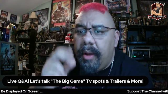 Live Q&A! (Let's talk "The Big Game" Tv spots, Trailers & More) смотреть онлайн