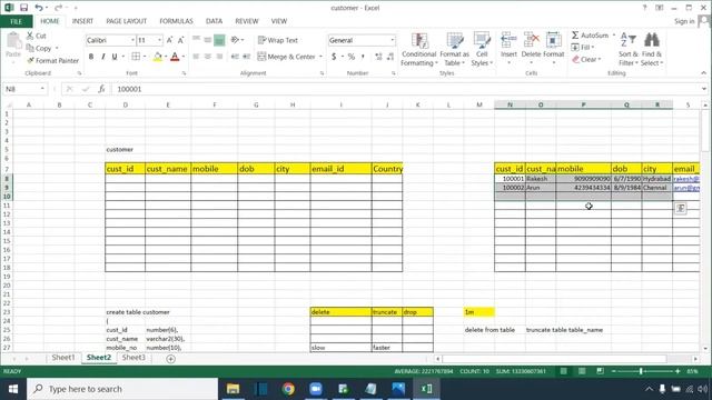 Oracle Session 2 |Oracle SQL Tutorial | Oracle SQL for Beginners | SQL for beginners смотреть онлайн