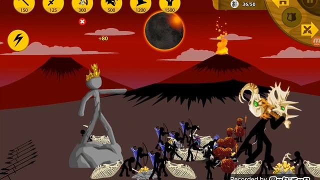 я прохожу последний уроровень в игре stick war legacy. смотреть онлайн