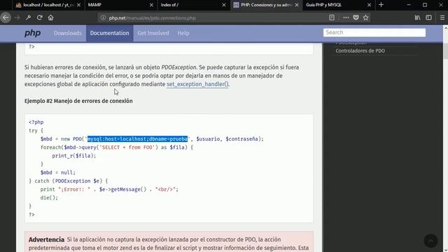 #2 Curso Php y MySql desde cero - Aprende a trabajar con bases de datos | Conexión PDO смотреть онлайн