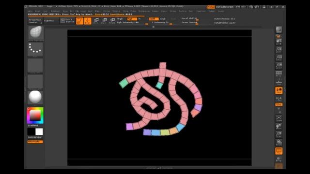 ZBRUSH 拓樸筆刷 смотреть онлайн
