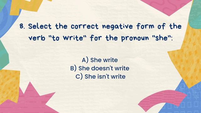 Mastering Present Negative Tense Test Your Knowledge with this Quiz! #presenttenses смотреть онлайн