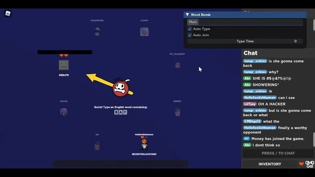 Roblox Word Bomb: Hacker vs hacker смотреть онлайн