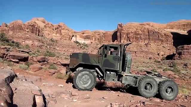 Забег На 5- тоном грузовике по скалистой местности. смотреть онлайн