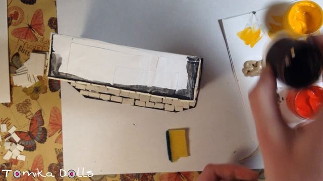 Камин для кукол своими руками новогодний декор смотреть онлайн