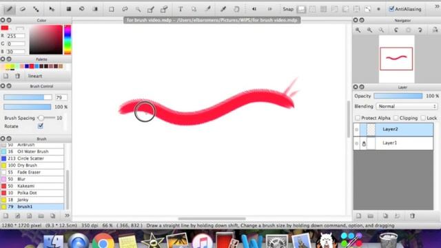 How to Make Custom Brushes on FireAlpaca смотреть онлайн