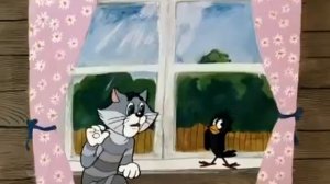 Матроскин учит галченка