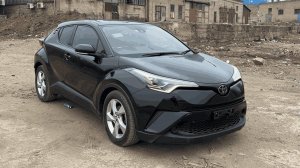 Как выглядят отметки в аукционном листе на предмете Toyota CH-R 2019 года.