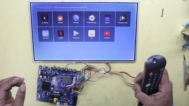40 inch Android TV Universal Board KK.RV22.801 | Latest version Android Universal LED TV board смотреть онлайн