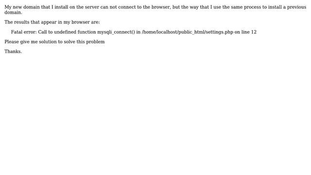 Magento: Fatal Error after instaling a new domain смотреть онлайн