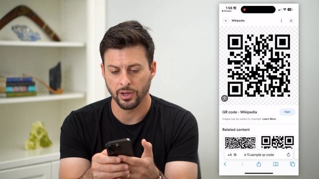 How To Scan QR Code Screenshot Or Picture On iPhone смотреть онлайн