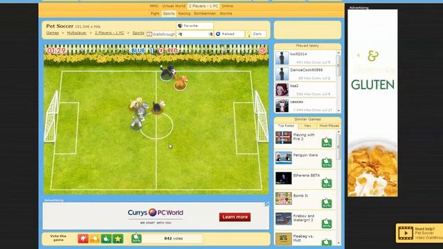 PET SOCCER!!! смотреть онлайн