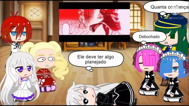 (React Gancha) ⚰️Re ZERO react ao rap Jack Estripador | Subaru as Jack Estripador| смотреть онлайн