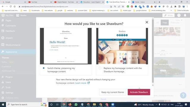 How to Make Free Wordpress Website | with free domain and hosting | Digital Rakesh смотреть онлайн