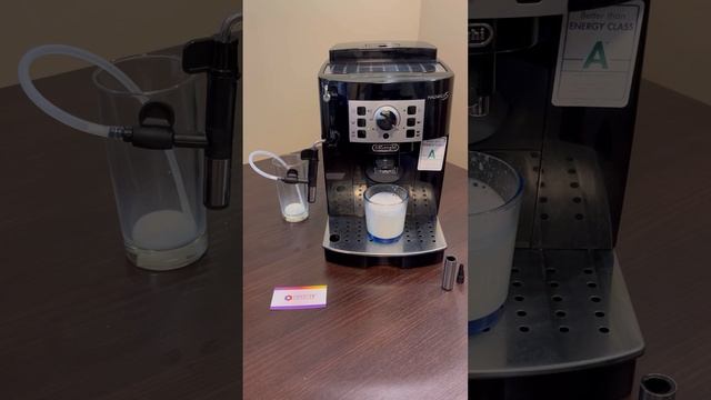 Установка автоматического капучинатора DeLonghi Magnifica S Expert-CM (ECAM 22.110.B) смотреть онлайн