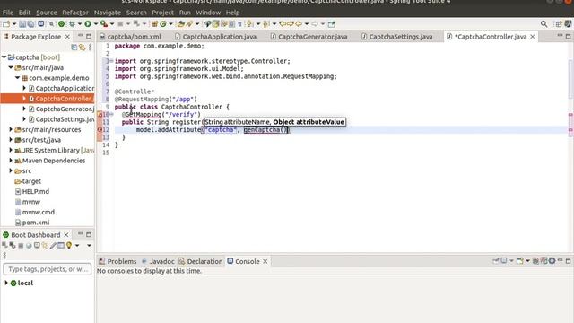 Installing Captcha in a Spring Boot App смотреть онлайн