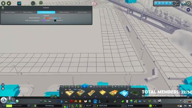 BUILDING FIRST TRANSPORT HUB IN OUR CITY ! - CITIES SKYLINES