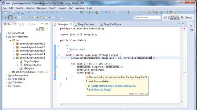 Java development for beginners 18. Interfaces смотреть онлайн