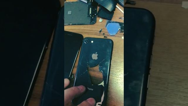 IPhone 8 замена экрана и крышки!! смотреть онлайн