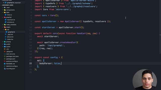 Next.js GraphQL API using Apollo Server 3 and Prisma смотреть онлайн
