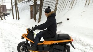 HONDA PS250/Big Ruckus. Космический скутер!