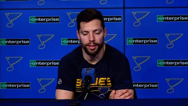 Torey Krug & David Perron talk about staying focused for playoffs pre game vs Bruins 4|19/22 смотреть онлайн