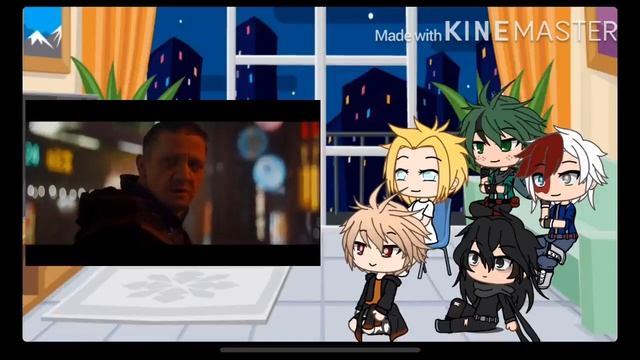 Mha react to Avengers -RISE- gacha react смотреть онлайн