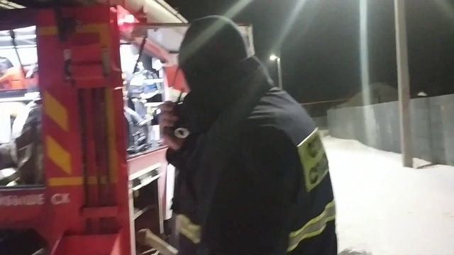 28.02.2021 ДПК Маяк горела баня. П. Маяк, ул. Фрунзе, д. 28 смотреть онлайн