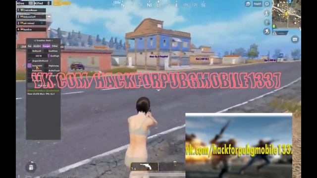 Демонстрация чита для PUBG MOBILE ! Vip version ! смотреть онлайн