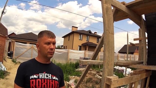 ФАСАД ИЗ КЛИНКЕРНОГО КИРПИЧА ЗАКОНЧИЛИ / ОБЛИЦОВКА ДОМА ГОТОВА! смотреть онлайн