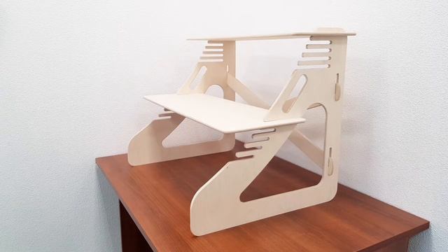 Столик для компьютера и ноутбука для работы стоя. Краткий обзор смотреть онлайн