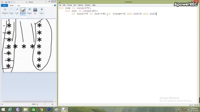 Pattern Program I Print H I Python #8 -- தமிழ் смотреть онлайн