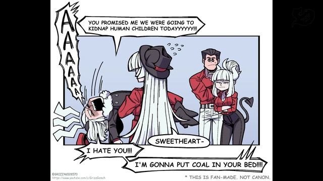 [HellTaker Comic #33] ДЕБЮТ КРАМПУС! [SilverTatsu] - Rus Comics Dub