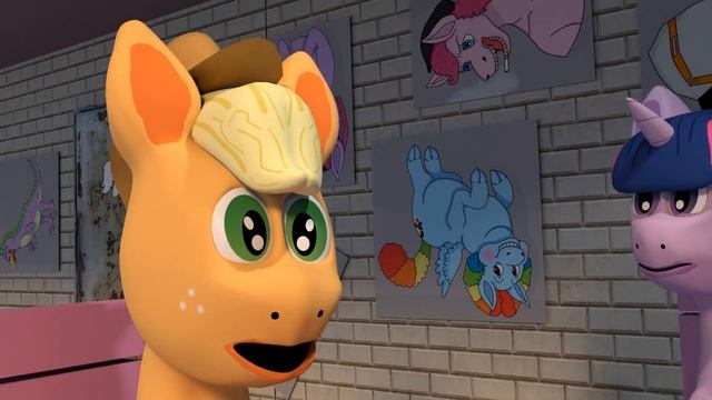 Мои цветные пони: Флаттернатор (3D-пародия MLP) (2) смотреть онлайн