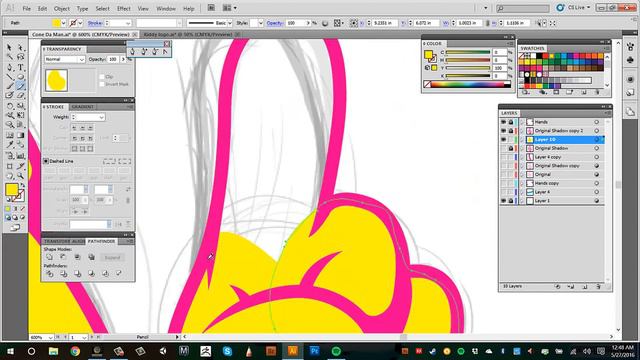 Speed Art: Eat Me- Graphic design in Adobe Illustrator смотреть онлайн