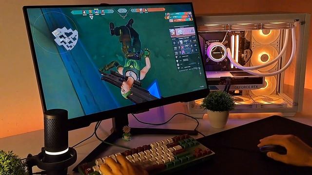Valorant POV on 240Hz | Aesthetic Setup | Keyboard and Mouse ASMR 4K смотреть онлайн