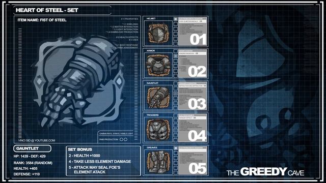 The Greedy Cave: Heart Of Steel - Set смотреть онлайн