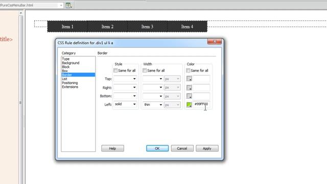 Dreamweaver Tutorial : Pure CSS Navigation Bar with Rounded Corners смотреть онлайн