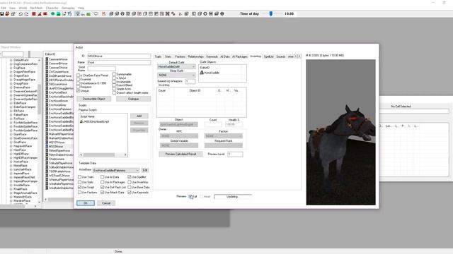 Skyrim Creation Kit Horse Skin смотреть онлайн